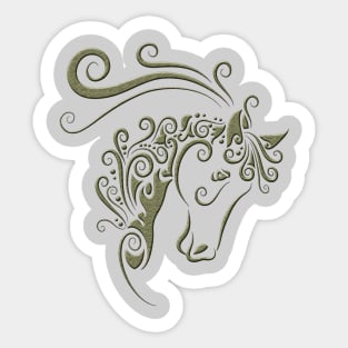 Horse head Sticker